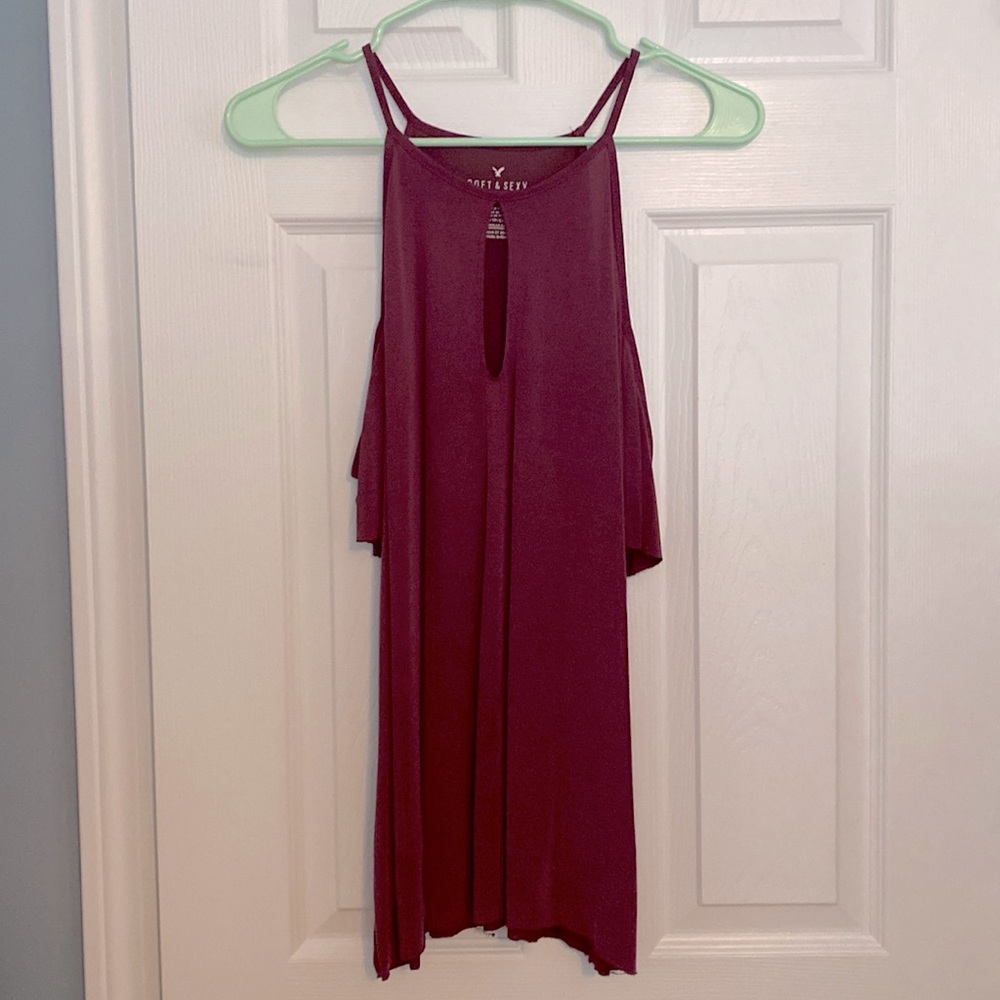 American Eagle, Off the shoulder, Key hole front blouse